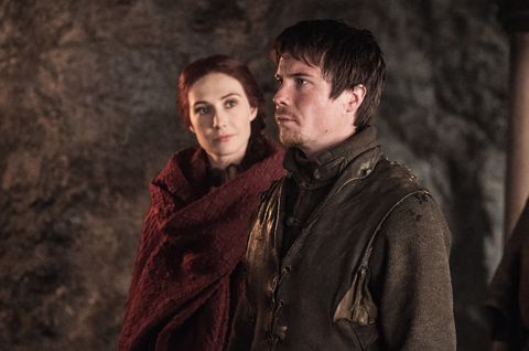 Melisandre and Gendry in 'Game of Thrones'