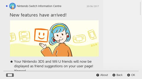 Nintendo Switch System Updates Are Surprisingly Cute Version 3 0 0 Drops Today