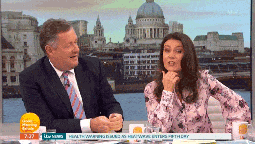 Susanna Reid Apologises Twice As Good Morning Britain Is Hit By HUGE ...