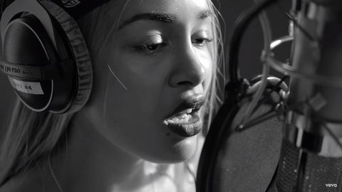 Jorja Smith recording 'Bridge Over Troubled Water' Grenfell Tower charity single