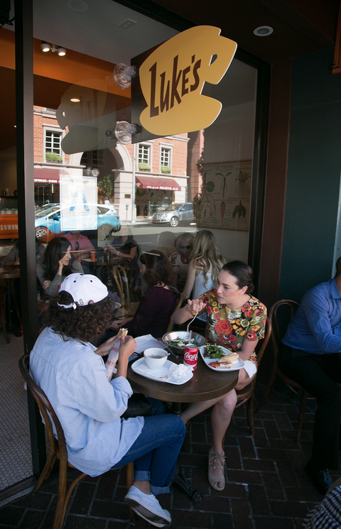 A general view of atmosphere at the 'Gilmore Girls' Pop-Up of, 'Luke's Diner' at Comoncy on October 5, 2016