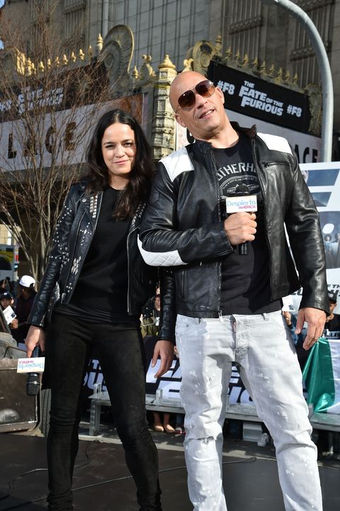 Vin Diesel shows his support for Fast & Furious co-star Michelle ...