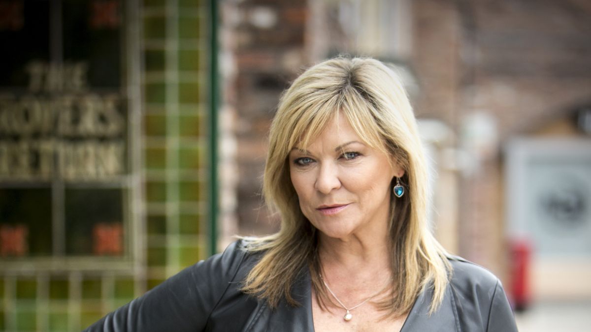 preview for Coronation Street: Claire King's first scene as Erica