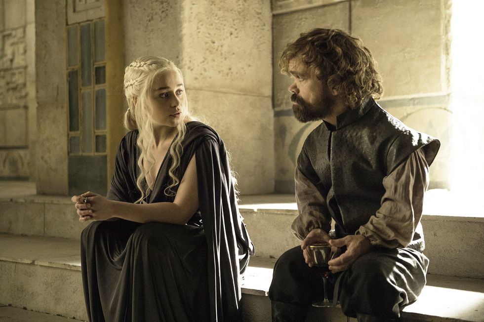 tyrion and daenerys, game of thrones