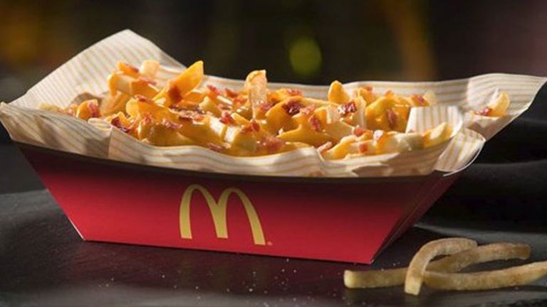 McDonald's Cheesy Chips