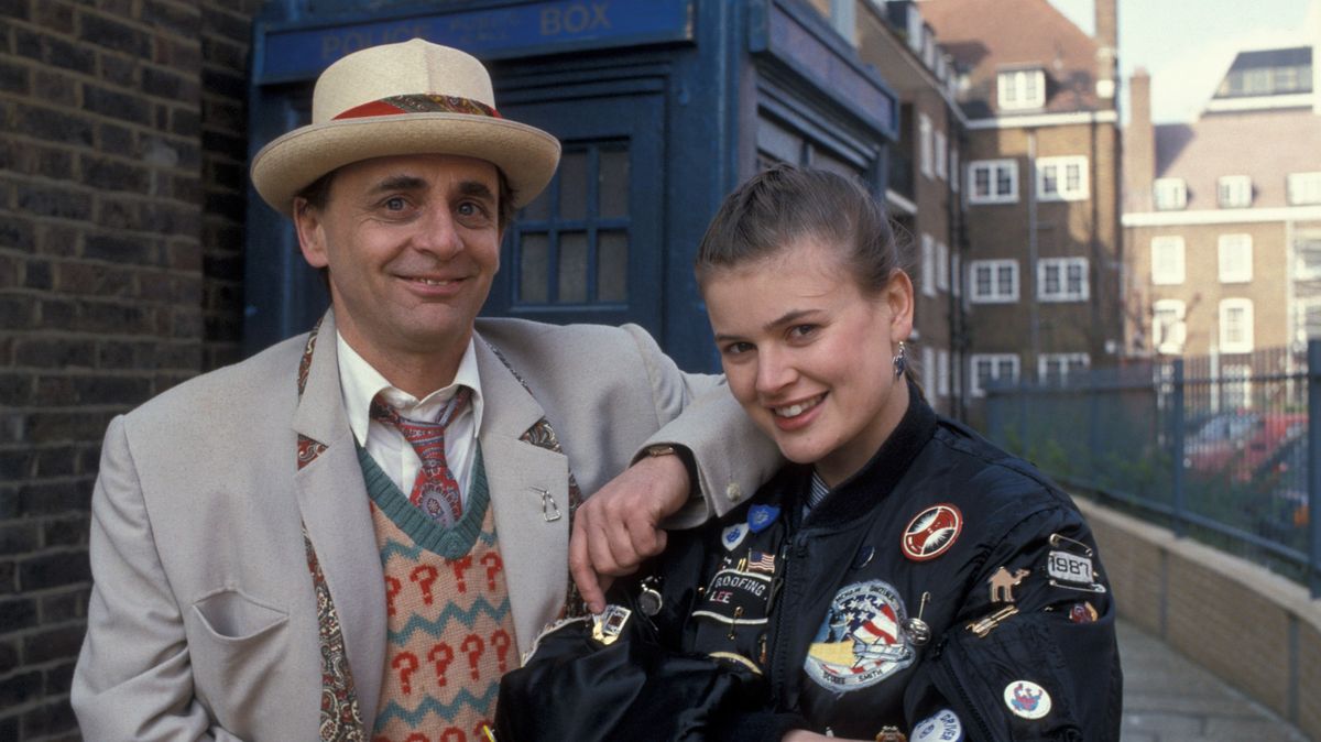 The seventh Doctor and Ace in 'Doctor Who'