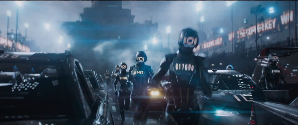 Ready Player One trailer screengrab