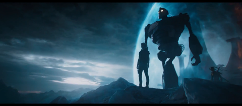 ready player one trailer screengrab featuring iron giant