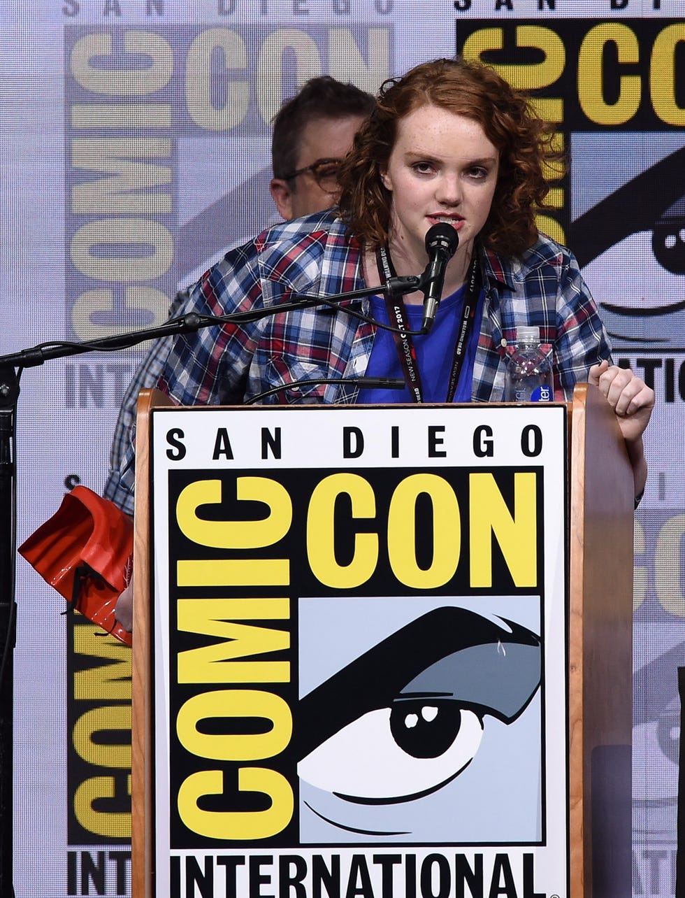 Even Barb actress Shannon Purser wants to know if she's in