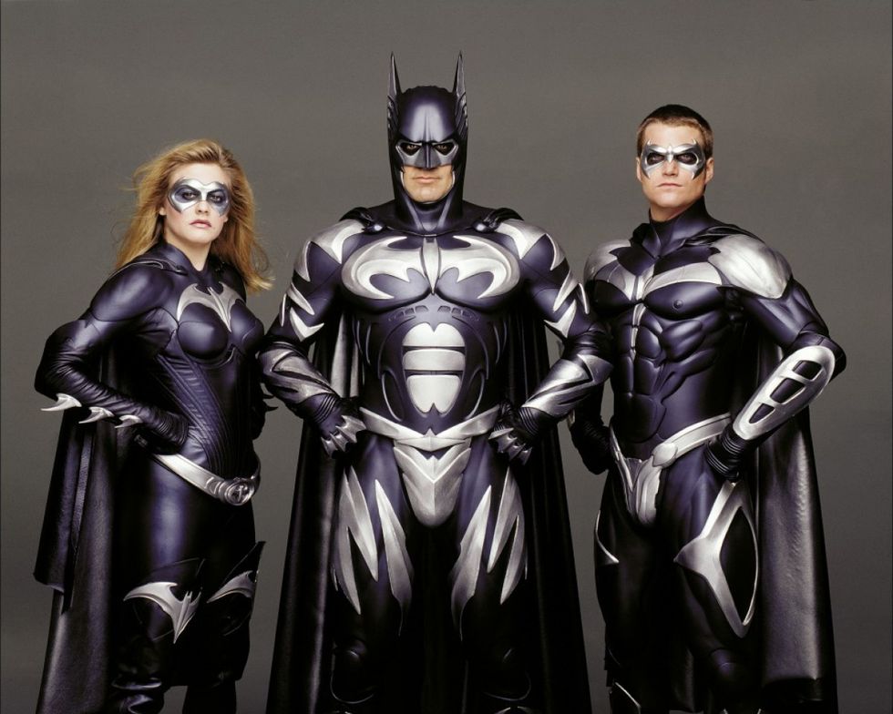 batman and robin george clooney, alicia silverstone, chris o'donnell