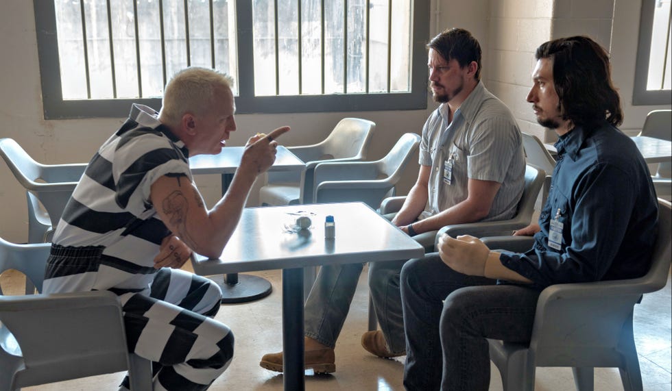 Logan lucky image inca channing Tatum si Adam driver