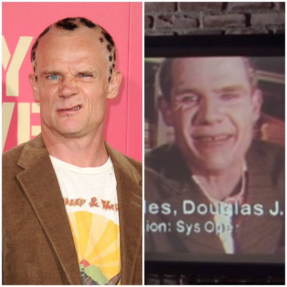 Flea as Needles in Back to the Future