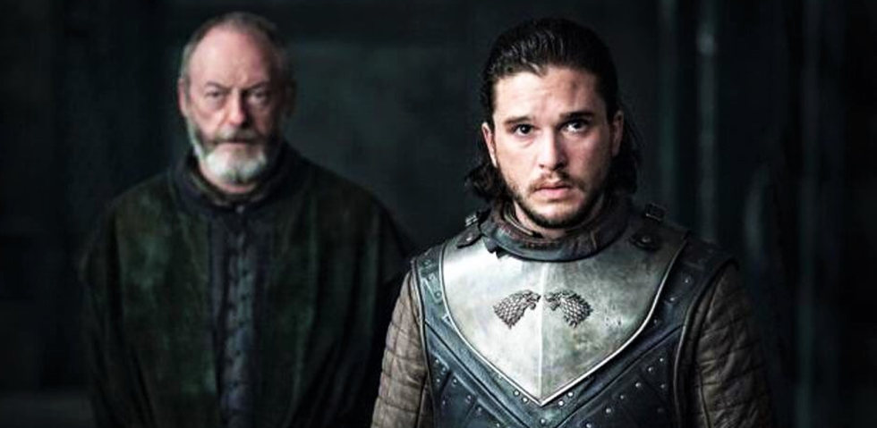 Game of Thrones, s07 e03: Will Jon Snow and Davos Seaworth actually bend the knee?