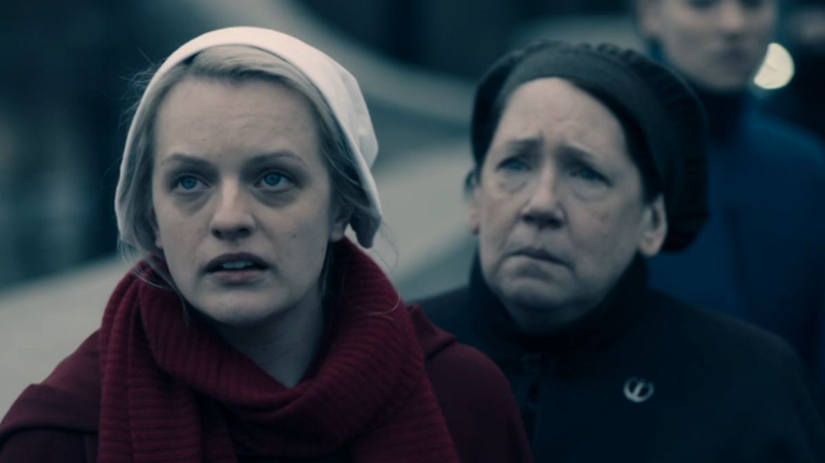 offred and aunt lydia the handmaid's tale