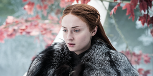 Game of Thrones s07e04: Sansa Stark appears worried