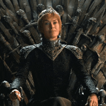 Game of Thrones: Cersei snarky GIF