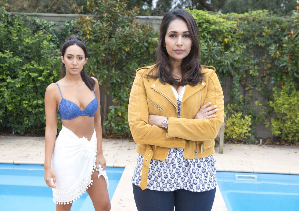 Dipi Rebecchi gets suspicious over Shane and Mishti in Neighbours