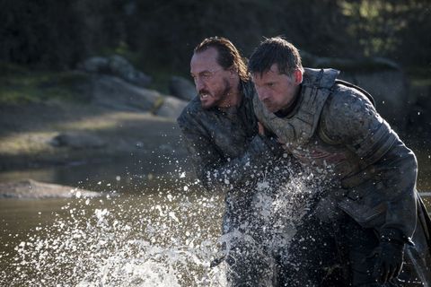 Bronn and Jaime Game of Thrones