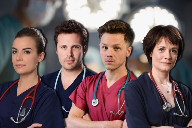 Catherine Russell, James Anderson, David Ames, Camilla Arfwedson, Holby City Secrets
