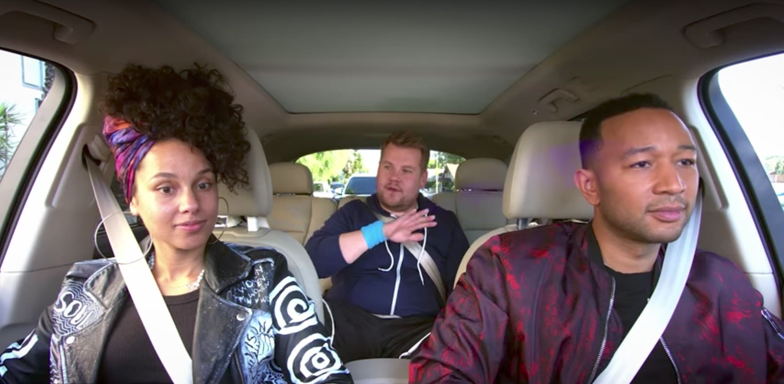 carpool karaoke john legend alicia keys youtube