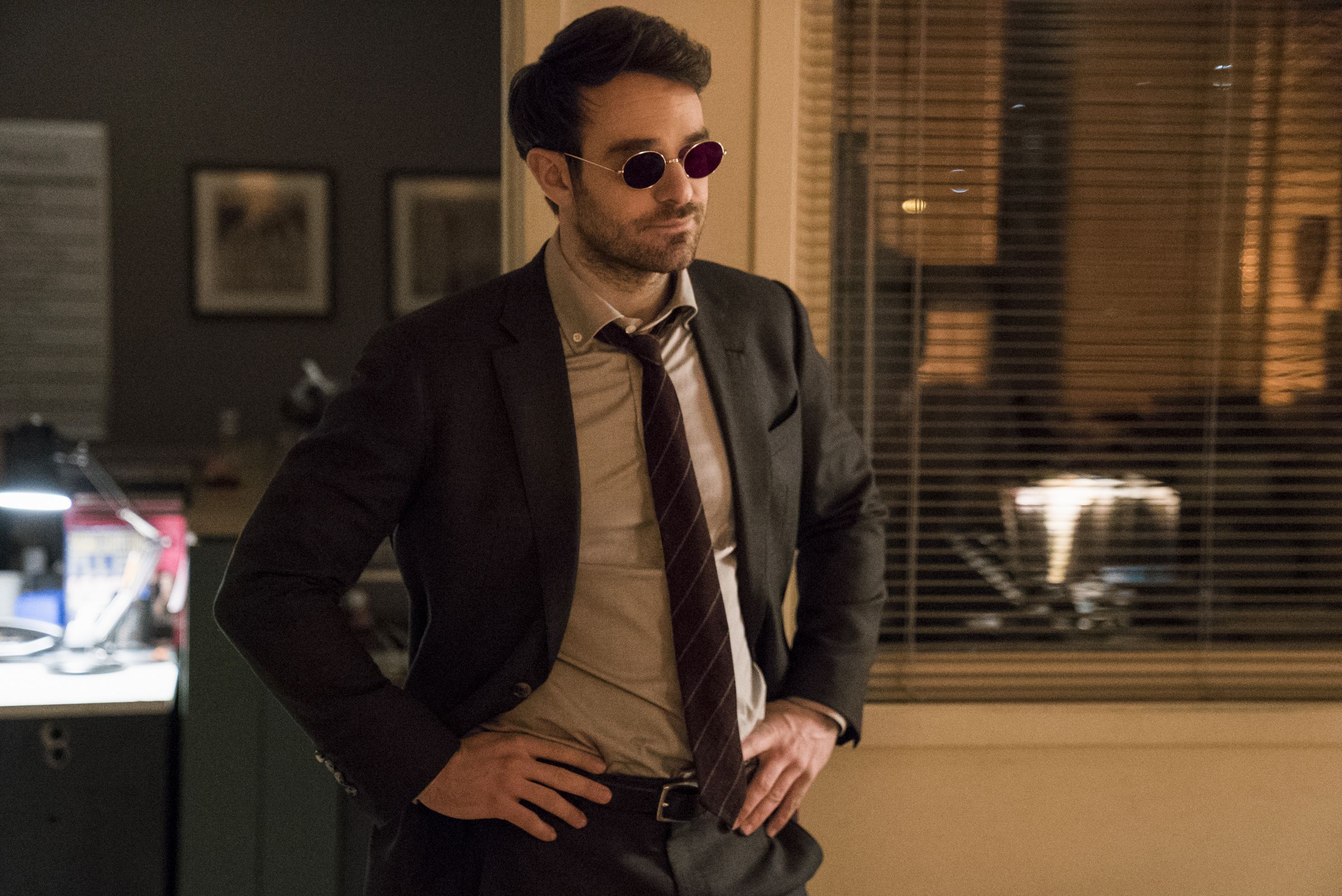 Charlie Cox Daredevil Matt Murdock Leather Jacket