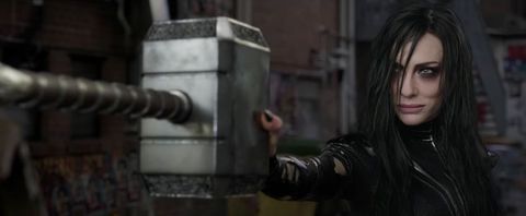 Cate Blanchett as Hela in Thor Ragnarok