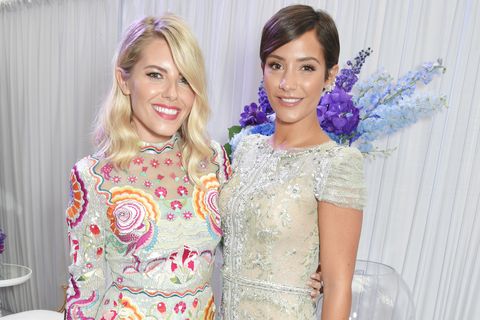 The Saturday's Mollie King and Frankie Bridge at Glamour Women of the Year Awards 2017