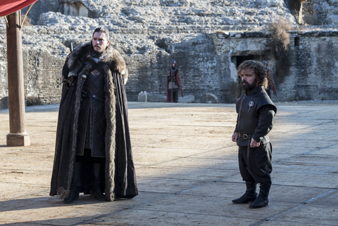 Game of Thrones season 7 episode 7: Jon Snow and Tyrion Lannister