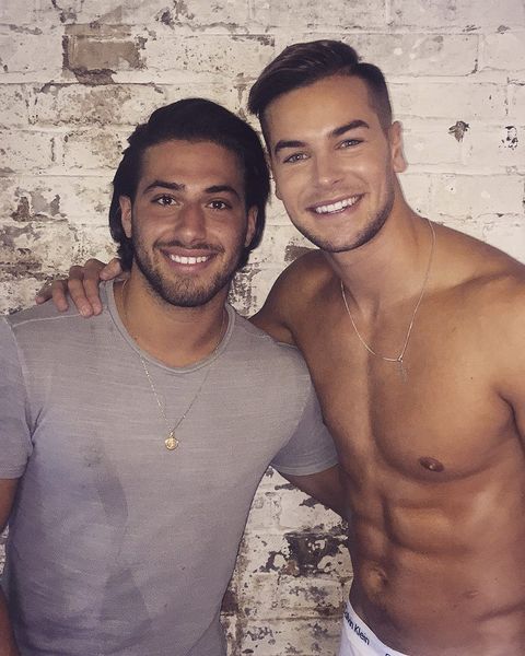 Kem and Chris from Love Island