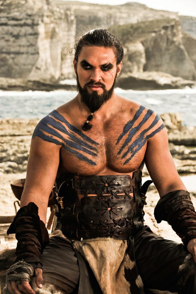 Khal Drogo played by Jason Momoa on Game of Thrones - Official Website for  the HBO Series