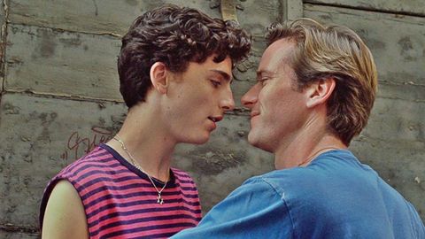 Call Me By Your Name Armie Hammer and Timothée Chalamet