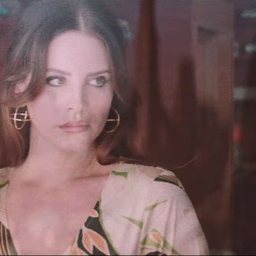 Lana Del Rey in White Mustang video
