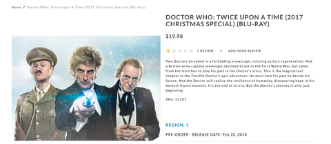 c Shop Listing Shares The First Full Synopsis For Doctor Who Christmas Special Twice Upon A Time