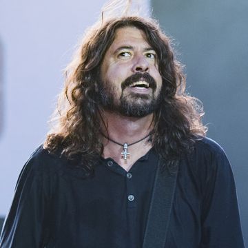 dave grohl of foo fighters performs on the nos alive stage