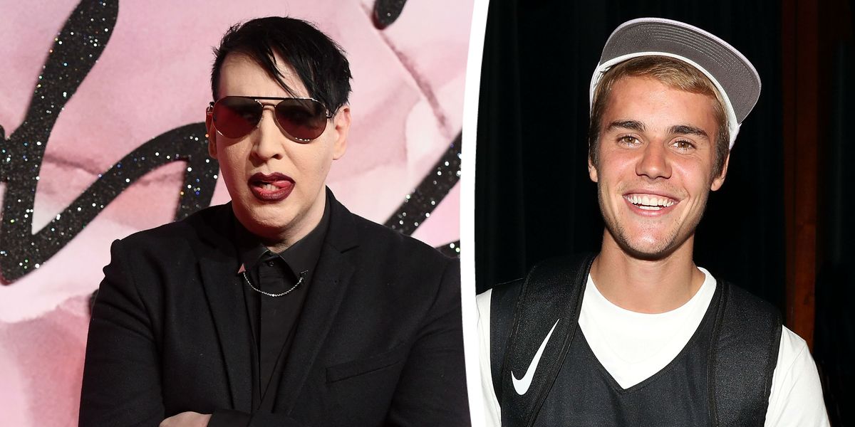 Marilyn Manson and Justin Bieber might collaborate now after 'T-shirt feud'