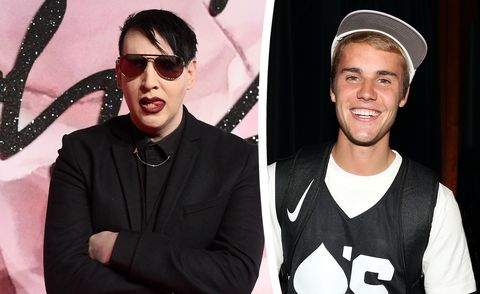 Marilyn Manson and Justin Bieber might collaborate now after 'T-shirt feud'