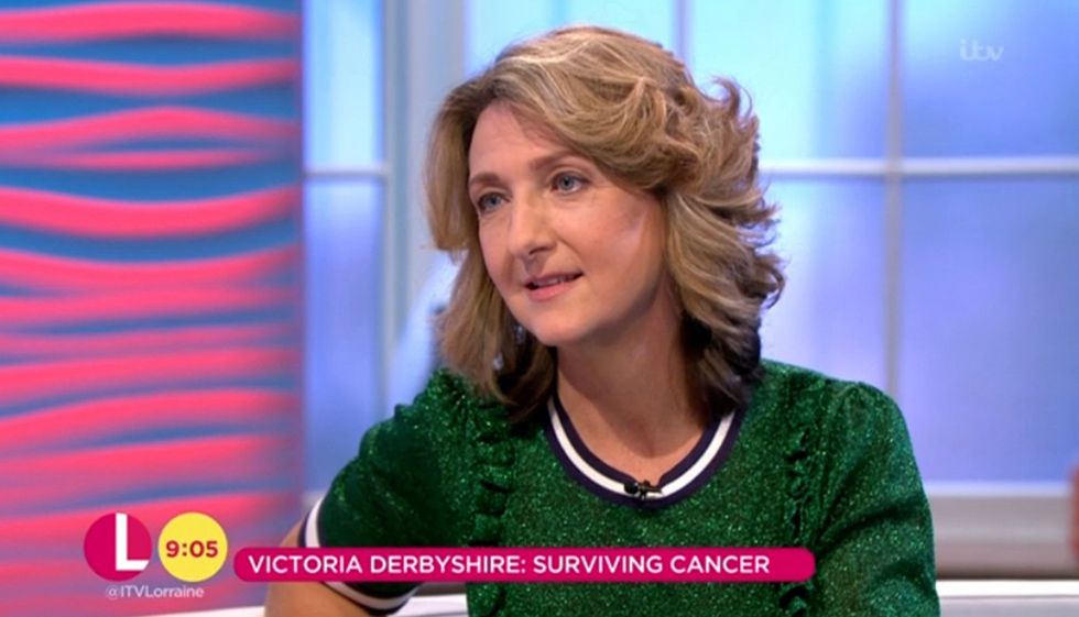 Victoria Derbyshire Reveals How She Told Her Young Sons About Cancer 6070