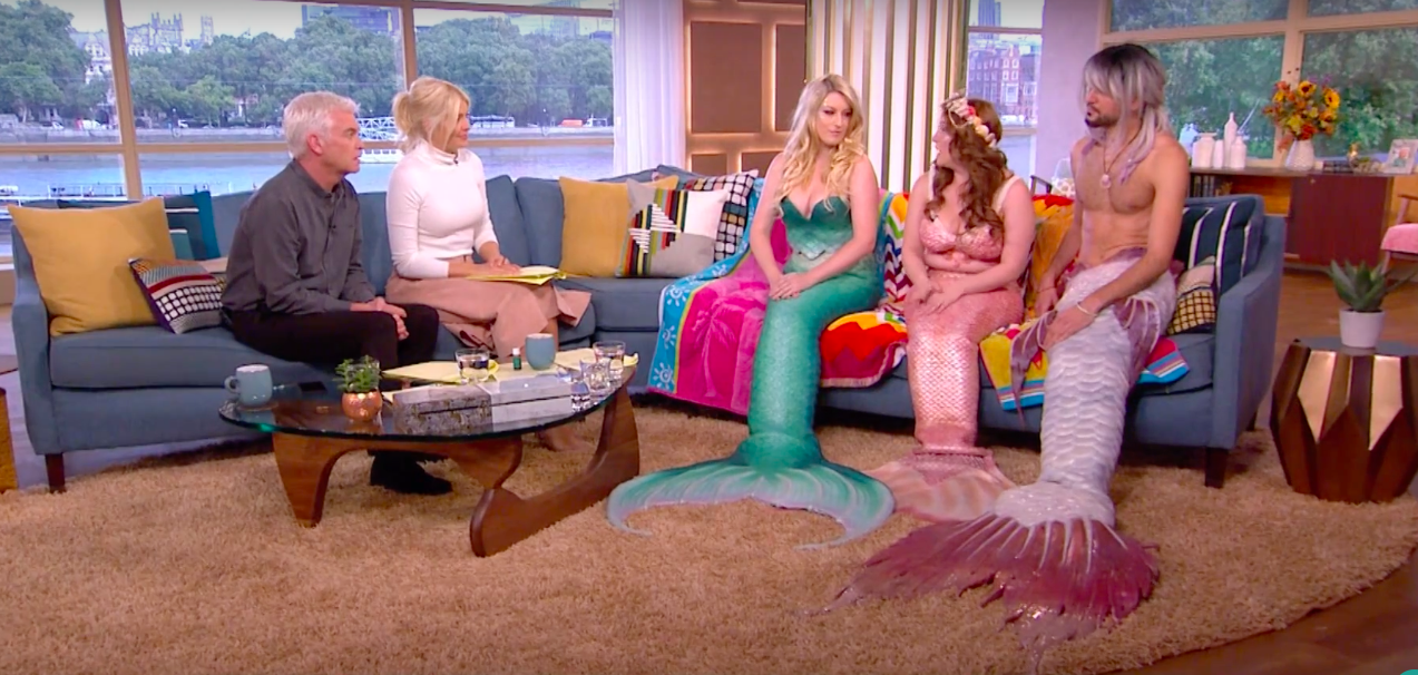 This Morning Meets Real Life Mermaids Who Spent Thousands Of Pounds To Transform Into Human Fish