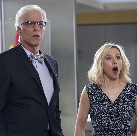 Ted Danson and Kristen Bell in 'The Good Place'