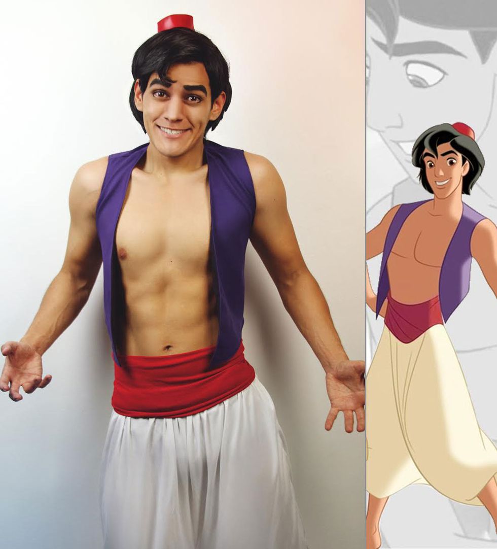 This guy cosplayed as a different Disney prince every day for a
