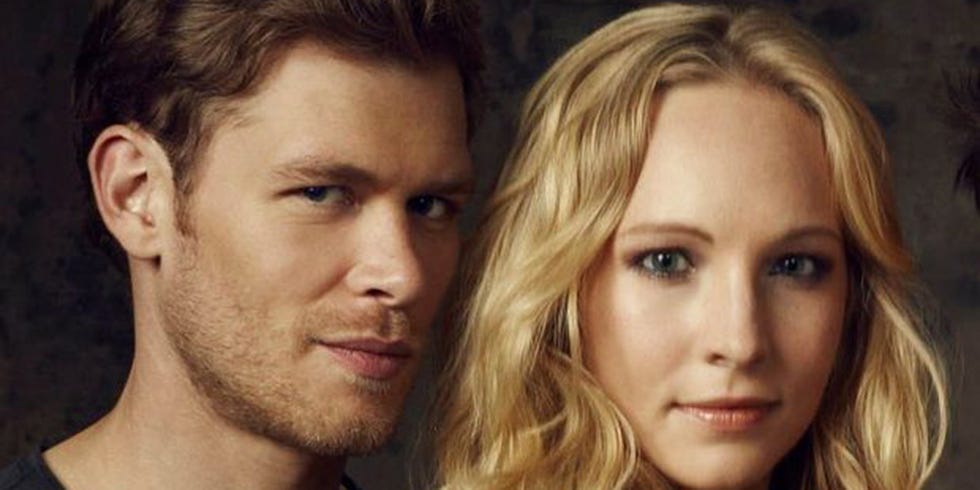 the vampire diaries joseph morgan and candice king as klaus and caroline