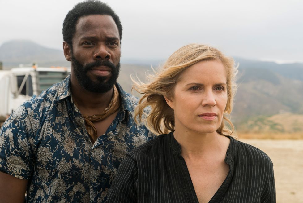 Kim Dickens, Colman Domingo, Fear of the Walking Dead, This Land is My land, Season 3, Episode 13