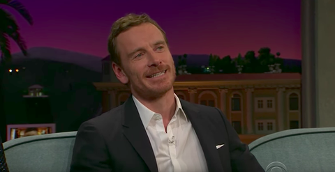 Michael Fassbender on The Late Late Show