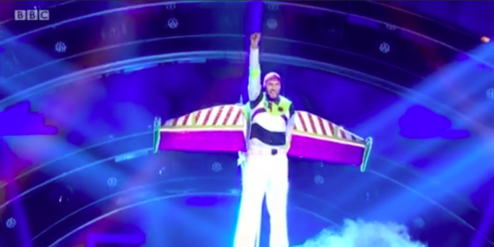 Strictly Come Dancing's Simon Rimmer channels Buzz Lightyear