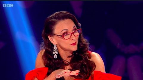 Shirley Ballas arguing with Brendan Cole on Strictly Come Dancing