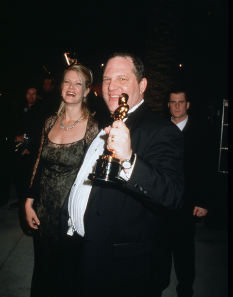 Harvey Weinstein attends the Vanity Fair Oscar party March 21, 1999