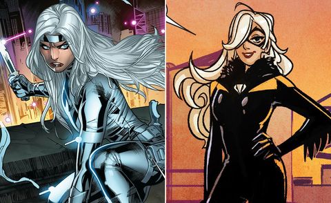 Silver Sable and Black Cat Silver & Black
