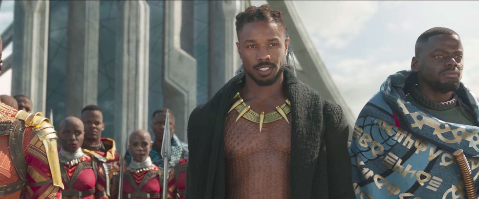 michael b jordan, daniel kaluuya, black panther