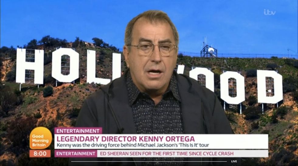 Kenny Ortega, Michael Jackson This Is It, Good Morning Britain