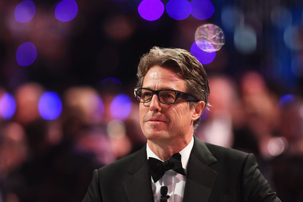 Hugh Grant during the 2017 Laureus World Sports Awards at the Salle des Etoiles, Sporting Monte Carlo